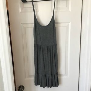 2/$15 NEW FOREVER 21 GREY SUMMER DRESS